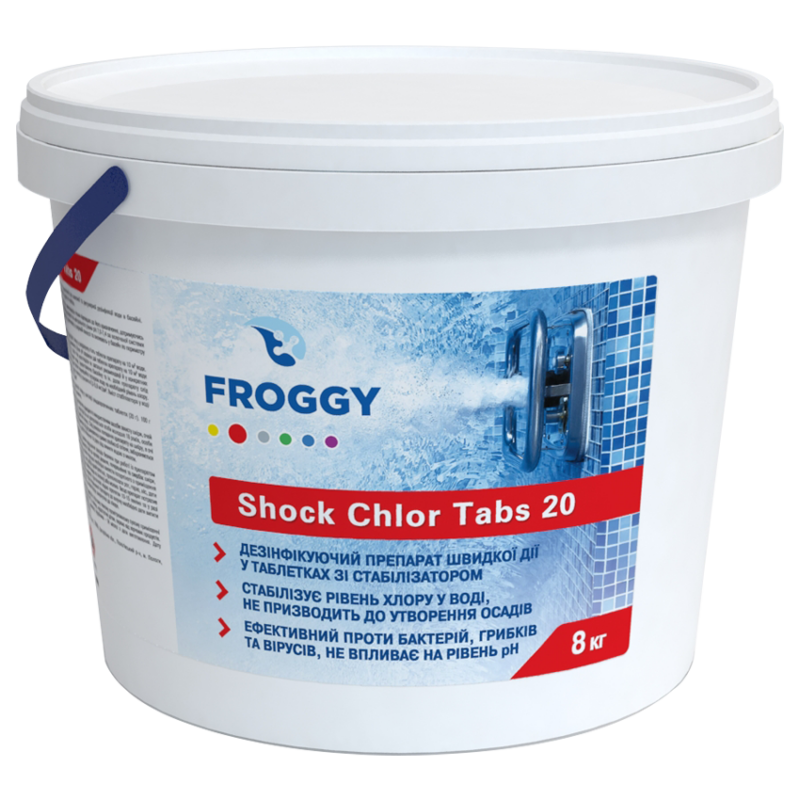 Froggy SHOCK CHLOR TABS 20