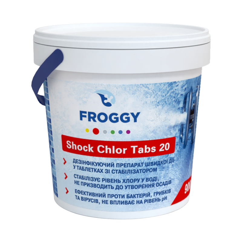 Froggy SHOCK CHLOR TABS 20