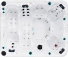Гидромассажный бассейн Passion Spas Desire (278х228х91 см), Серебристо-белый