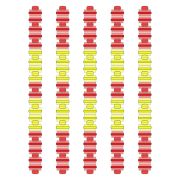 Розділювач доріжки Hayward Big Red/Yellow, AISI 316, 25 м