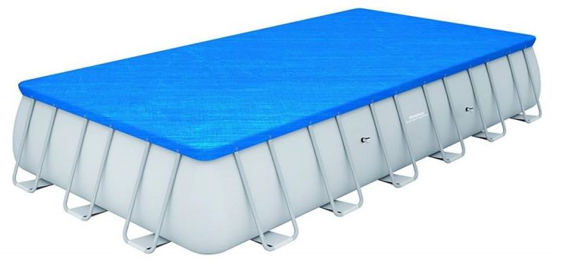 Каркасний басейн Bestway 56474 (732х366х132 см) з картриджним фільтром, драбиною та тентом