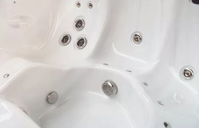Плавательный SPA бассейн Passion Spas Spirit (540x228x126 см), Серебристо-белый