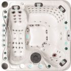 Гидромассажный бассейн Passion Spas Felicity Mighty Wave (230x230x91 см), Серебристо-белый