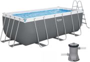 Каркасний басейн Bestway 56456 (412х201х122 см) з картриджним фільтром та драбиною