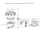 Ущільнювальне кільце Emaux прожектора LED / UL-TP100 2021055