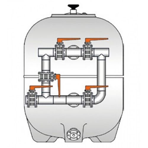 П’ятикранова обв'язка Hayward HCB754UN, 75 мм