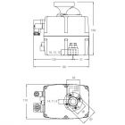 Електропривід Aquaviva J+J J4C S-35 DC24-135 В/AC24-240 В