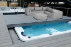 Плавательный SPA бассейн Passion Spas Fitness 2 Deep (500x228x152 см), Серебристо-белый