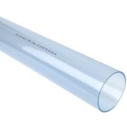 Труба прозрачная ПВХ (PVC-U) напірна клейова Aquaviva PN10 d110 мм
