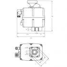 Електропривід Aquaviva J+J J4C S-85 AC24-240В/DC24-135В