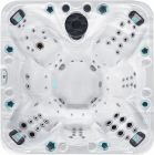 Гидромассажный бассейн Passion Spas Joy (225х225х91 см), Серебристо-белый