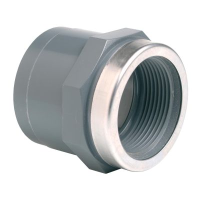 Муфта ПВХ Effast RGRMAR040E перехідна, з металічним кільцем d40x1-1/4"