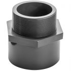 Муфта ПВХ Aquaviva з зовнішньою різьбою, d20x1/2"