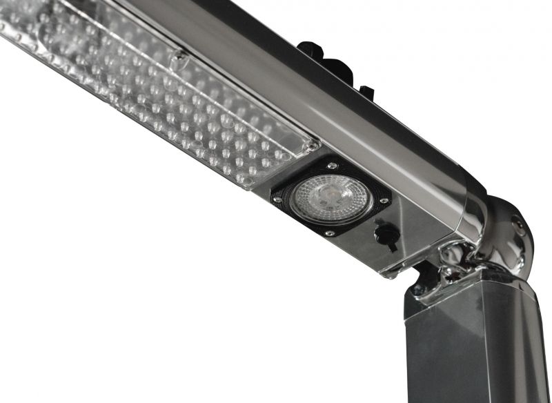 Душ уличный Aquaviva Quick с LED подсветкой и мойкой для ног, алюминий Q825/9007-QL