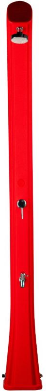 Душ солнечный Aquaviva Happy XL с мойкой для ног, красный H420/3027, 35 л